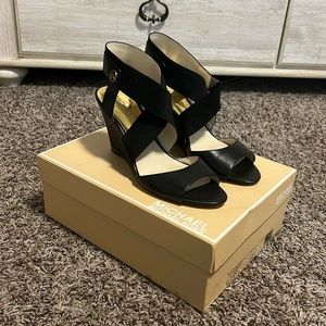 Women’s Michael Kors Wedges Black Size 8.5